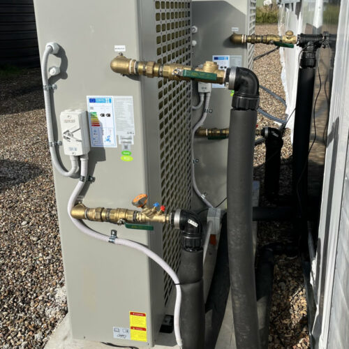 Revere AHGR32AW24 Heat Pumps installed at plant nursery