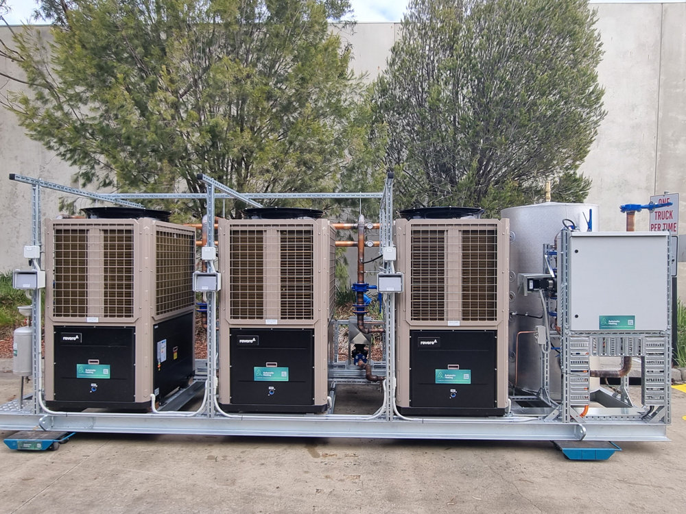 Revere CHE Series heat pumps ready for delivery to Charlotte Pass Snow Resort